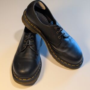 Dr. Martens 1461 Virginia Leather Oxfords 9 US L Black 3-Eye Shoe 25715 Soft